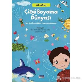 Çizgi Boyama Dünyası - Gülden Uyanık Balat Ceren Çokyüksel Dr. Gülden Uyanık Balat