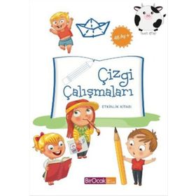 Çizgi Çalışmaları Etkinlik Kitabı 48 Ay - Elif Alkan