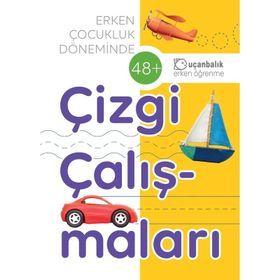Çizgi Çalışmaları Etkinlik Kitabı 48 Ay - Elif Alkan