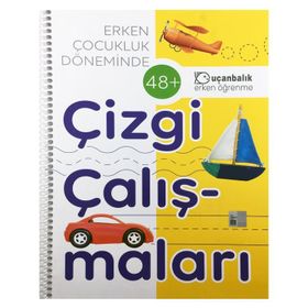 Çizgi Çalışmaları Etkinlik Kitabı 48 Ay - Elif Alkan