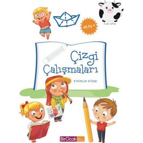 Çizgi Çalışmaları Etkinlik Kitabı 48 Ay - Elif Alkan