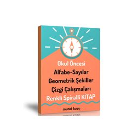 Çizgi Çalışmaları Kitabı Okul Öncesi Alfabe-Sayılar-Şekiller