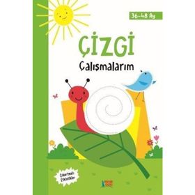 Çizgi Çalışmalarım 36-48 Ay - Minik Ada Yayınları