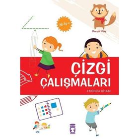 Çizgi Çalışmalarım 36-48 Ay - Minik Ada Yayınları