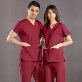 Çizgi Medikal Dr Greys Bordo Terikoton Takım