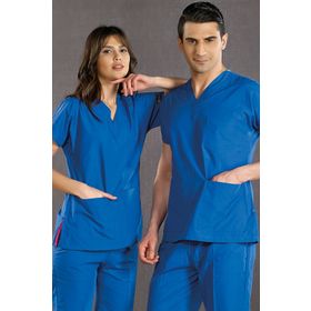 Çizgi Medikal Dr Greys Saks Mavisi Terikoton Takım
