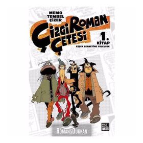 Çizgi Roman Çetesi 1 Kitap - Eşşek Cennetine Yolculuk - Memo Tembelçizer