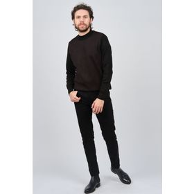 Çizgi Triko 42564214 Siyah Erkek Kazak