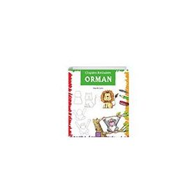 Çizgiden Resimlere Orman 1001 Çiçek Kitaplar