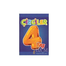 Çizgiler-4 Yaş Ren Kitap Kolektif
