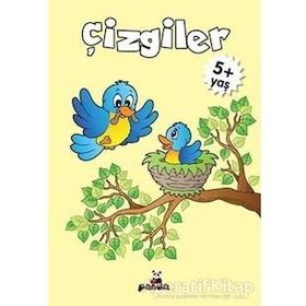 Çizgiler 5 Yaş - Beyaz Panda Yayınları
