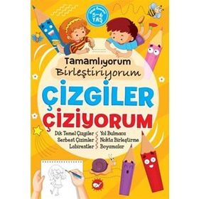 Çizgiler Çiziyorum - Tamamlıyorum Birleştiriyorum - Tuba Öztürk
