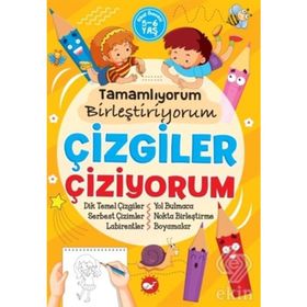 Çizgiler Çiziyorum - Tamamlıyorum Birleştiriyorum - Tuba Öztürk
