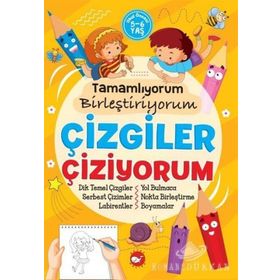 Çizgiler Çiziyorum - Tamamlıyorum Birleştiriyorum - Tuba Öztürk