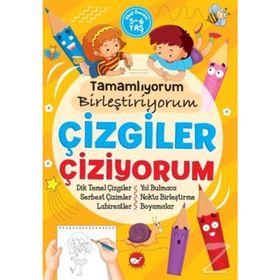 Çizgiler Çiziyorum - Tamamlıyorum Birleştiriyorum - Tuba Öztürk