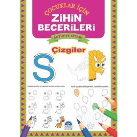 Çizgiler - Çocuklar İçin Zihin Becerileri Aktivite Kitabı - Kolektif