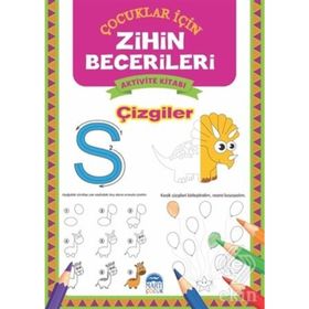 Çizgiler - Çocuklar İçin Zihin Becerileri Aktivite Kitabı - Kolektif