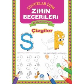 Çizgiler - Çocuklar İçin Zihin Becerileri Aktivite Kitabı - Kolektif