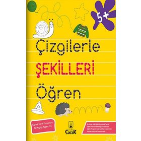 Çizgilerle Şekilleri Öğren 5+ Yaş-Floki Çocuk Yayınları