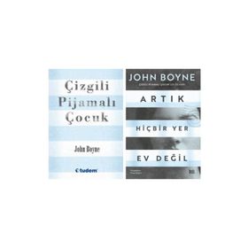 Çizgili Pijamalı Çocuk - Artık Hiçbir Yer Ev Değil - 2 Kitap Set - John Boyne
