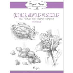 Çizim Sanatı Serisi 10 - Çiçekler, Meyveler ve Sebzeler - Kolektif