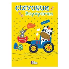 Çiziyorum Boyuyorum - Mor Elma Yayıncılık