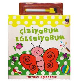 Çiziyorum Eğleniyorum - Kelebek - kollektif