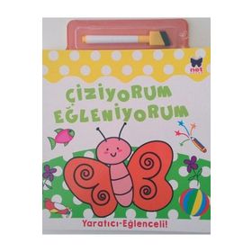 Çiziyorum Eğleniyorum - Kelebek - kollektif