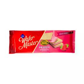 Çizmeci Time Wafer Master Slim Çilek 128 gr Gofret