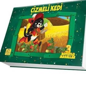 Çizmeli Kedi - Üç Boyutlu Masallar - kollektif