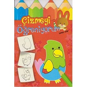 Çizmeyi Öğreniyorum Kırmızı Kitap - Parıltı Komisyon