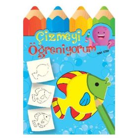 Çizmeyi Öğreniyorum Mavi Kitap - Parıltı Komisyon