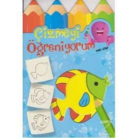 Çizmeyi Öğreniyorum Mavi Kitap - Parıltı Komisyon