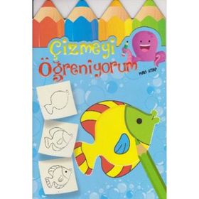 Çizmeyi Öğreniyorum Mavi Kitap - Parıltı Komisyon
