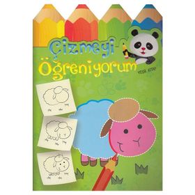 Çizmeyi Öğreniyorum Yeşil Kitap - Kollektif