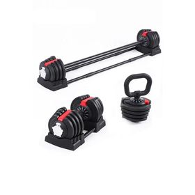 CK Spor Ayarlanabilir 19-20 kg Kettle Bell Dumbell Ağırlık Halter Set