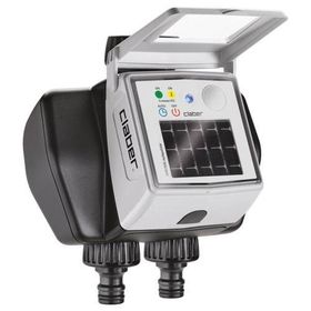 Claber 8498 Dual Myaquasolar 2 Çıkışlı Otomatik Sulama Zamanlayıcısı