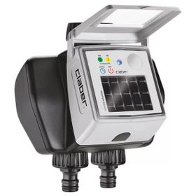 Claber 8498 Dual Myaquasolar 2 Çıkışlı Otomatik Sulama Zamanlayıcısı