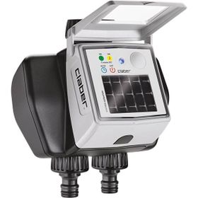 Claber 8498 Dual Myaquasolar 2 Çıkışlı Otomatik Sulama Zamanlayıcısı