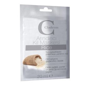 Claderm 20 ml Sachet Rice Kil Maskesi