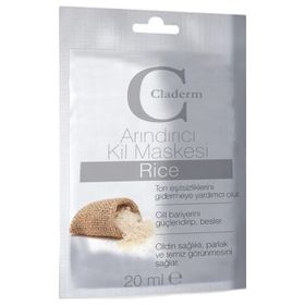 Claderm 20 ml Sachet Rice Kil Maskesi
