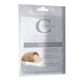 Claderm 20 ml Sachet Rice Kil Maskesi