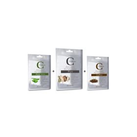 Claderm Aloe Vera-Coffee-Pure 3x20 ml Kil Maskesi