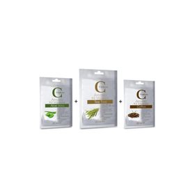 Claderm Aloe Vera-Coffee-Tea Tree 3x20 ml Kil Maskesi