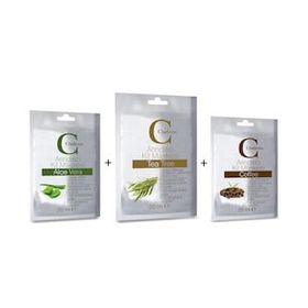 Claderm Aloe Vera-Coffee-Tea Tree 3x20 ml Kil Maskesi