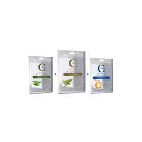 Claderm Aloe Vera-Collagen-Tea Tree 3x20 ml Kil Maskesi