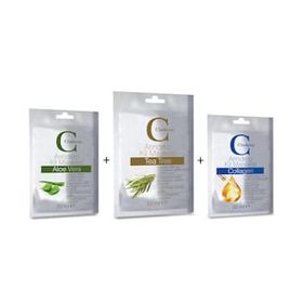 Claderm Aloe Vera-Collagen-Tea Tree 3x20 ml Kil Maskesi