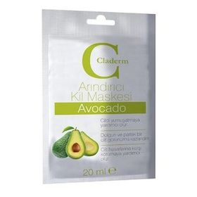 Claderm Arındırıcı Avokado 20 ml Kil Maskesi