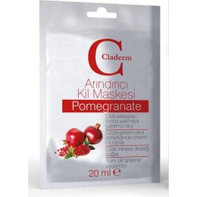 Claderm Nar İçerikli Arındırıcı 20 ml Kil Maskesi