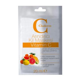 Claderm Sachet C Vitamin 20 ml Kil Maskesi